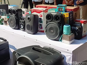 25 Ribu Produk Speaker China Senilai Rp 10 M Dilarang Beredar!