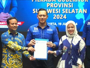 Andi Sudirman-Fatmawati Terima Rekomendasi Demokrat Maju Pilgub Sulsel 2024