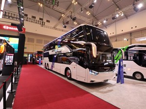 Bus Laksana Seri SR3 Neo Meluncur di GIIAS 2024, Ini yang Beda!