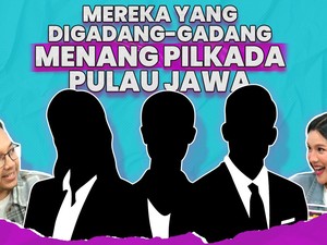 Mereka yang Digadang-gadang Menang Pilkada Pulau Jawa