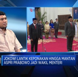 Jokowi Lantik Keponakan & Mantan Aspri Prabowo Jadi Wamen, Kenapa Ya?