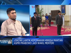 Jokowi Lantik Keponakan & Mantan Aspri Prabowo Jadi Wamen, Kenapa Ya?