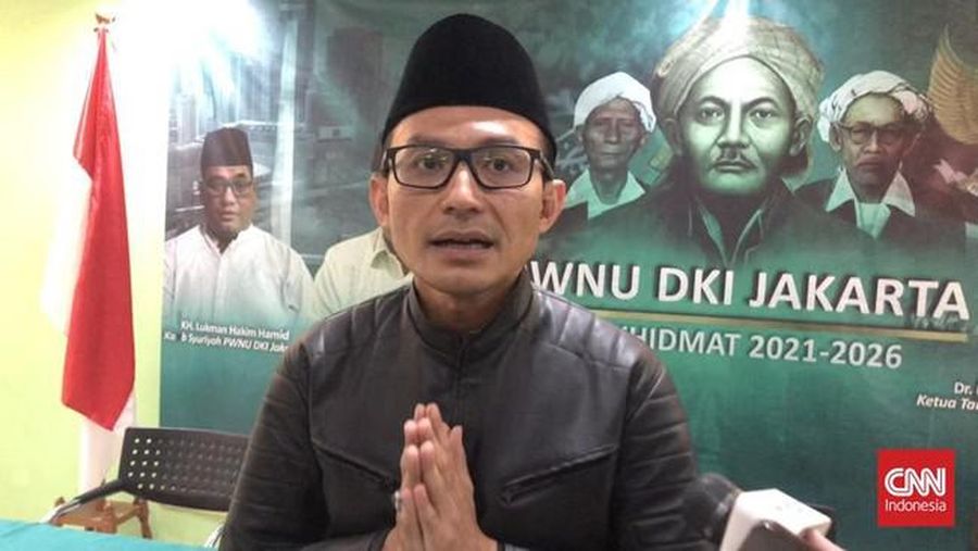 Kader Nahdlatul Ulama (NU), Zainul Maarif. (CNN Indonesia)