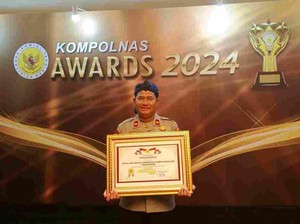 Polsek Pandeglang Raih Penghargaan 10 Besar Kompolnas Award