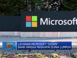 Layanan Microsoft Down, Bank Hingga Maskapai Dunia Lumpuh
