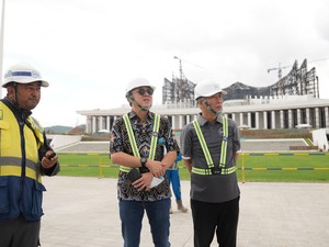 Lo Kheng Hong Puji Progres Pembangunan Proyek PTPP di IKN