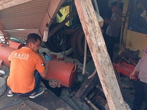 Mesin Kompresor Bengkel Ban di Purworejo Meledak, 3 Orang Luka