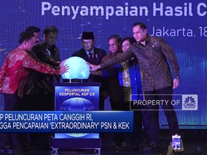 Peluncuran Peta Canggih RI - Pencapaian Extraordinary PSN & KEK