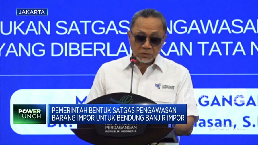 Pemerintah Bentuk Satgas Pengawasan Barang Impor Untuk Bendung Banjir Impor
