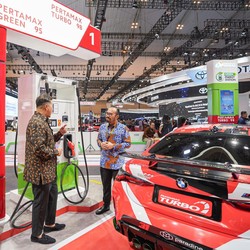 Hadir di GIIAS, Pertamina Patra Niaga Sambut Era Energi Bersih