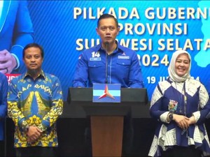 Demokrat Pilih Sudirman-Fatma di Pilgub Sulsel, AHY Singgung Daerah Strategis