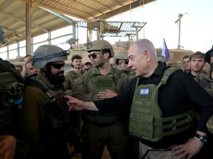 Netanyahu Datangi Perbatasan Lebanon, Beri Pesan untuk Lawan Hizbullah