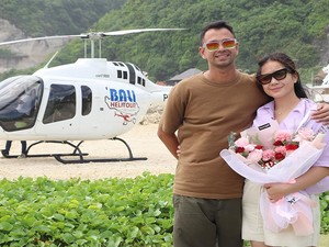 Raffi Ahmad Pernah Promosikan Helikopter Bali Helitour yang Jatuh di Pecatu