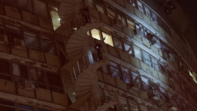 Suasana pasca ledakan di Tel-Aviv, Israel, Jumat (19/7/2024). (REUTERS/Ricardo Moraes)
