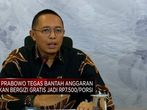 Tim Prabowo Bantah Anggaran Makan Bergizi Gratis Jadi Rp7.500/Porsi