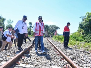 Menhub Dorong Percepatan Jalur Kereta Api Logistik dari Barru-Pangkep
