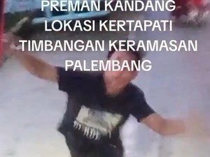 Viral 2 Pria Lempar Batu ke Truk di Palembang, Polisi Buru Pelaku