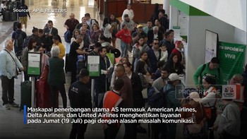 Gangguan IT Global Kacaukan Layanan Penerbangan, TV & Perbankan Dunia