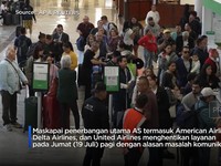 Gangguan IT Global Kacaukan Layanan Penerbangan, TV & Perbankan Dunia