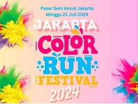 Event Seru Weekend 20-21 Juli 2024: Color Run, Final Voli-Konser Musik