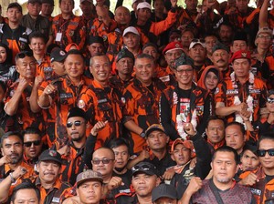 Kader PP Deklarasi Menangkan Dadang Supriatna di Pilbup Bandung 2024
