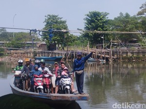 Cerita dari Jakut: Perahu Eretan Masih Jadi Andalan di Kota Metropolitan