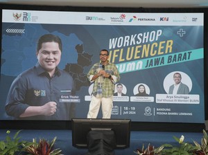 Erick Thohir Dorong Influencer BUMN Kuasai Digital di Workshop ke-10 Jabar