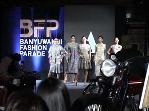 Busana Ecoprint Tampil Cantik di Banyuwangi Fashion Parade 2024