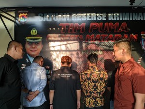 4 Penganiaya 2 Pria di Mataram Saat Menagih Utang Endorse Produk Ditangkap!