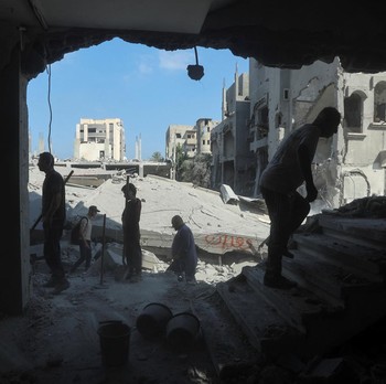 Israel Kembali Serang Gaza, Masjid Nuseirat Hancur