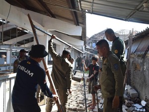 Pasar Daging Arimbi Pegirian Direlokasi, Tak Lagi Jual di Pinggir Jalan
