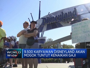 Video: 9.500 Karyawan Disneyland Akan Mogok Tuntut Kenaikan Gaji