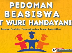 Beasiswa Tut Wuri Handayani 2024 Dibuka, Gratis Kuliah S2-S3 untuk Tenaga Kependidikan