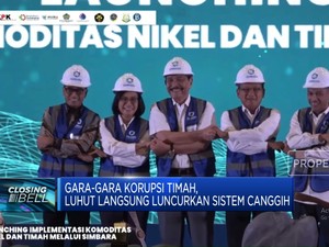 Video: Gara-gara Korupsi Timah, Luhut Luncurkan Sistem Canggih Simbara