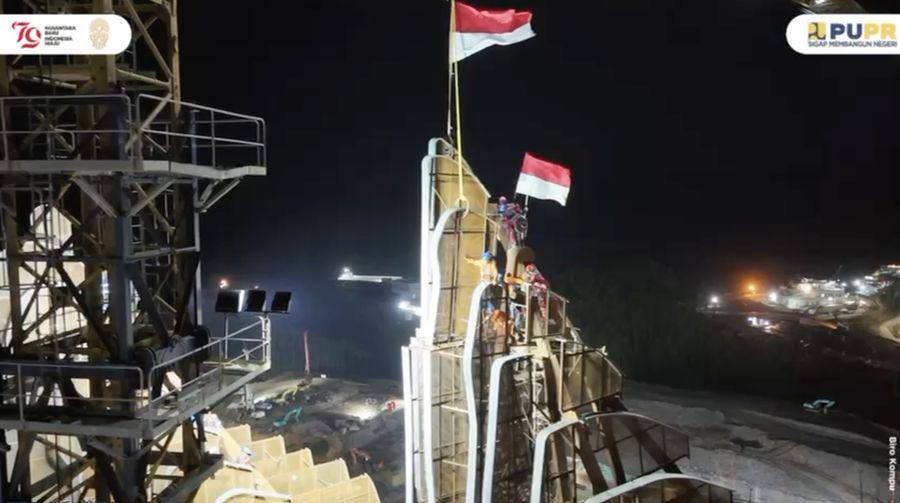 Kantor Presiden di IKN rampung. (Istagram/PUPR)