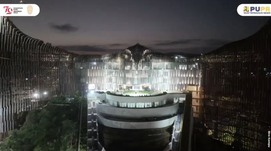 Kantor Presiden di IKN rampung. (Istagram/PUPR)
