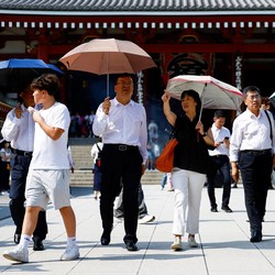 Hati-Hati WNI! Cuaca Panas Hantam Jepang Sebabkan Serangan Heatstroke