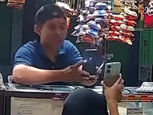 Viral HP Penjaga Warung di Bogor Dicuri, Pelaku Pura-pura Bayar Pakai QRIS