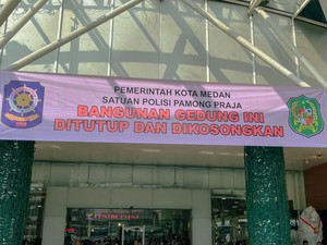 Pemkot Medan Tutup Mal Centre Point di Masa Pengosongan Tenant