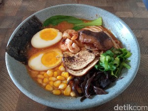 Ramen Bunga Kecombrang Ala Kafe Buri Umah Cirebon