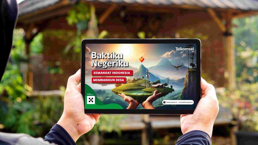 Telkomsel Gelar Baktiku Negeriku 2024_2: Terinspirasi dari semangat Indonesia, Baktiku Negeriku berkolaborasi dengan berbagai pemangku kepentingan, termasuk pemerintah, komunitas lokal, dan para ahli, untuk menjadi katalisator agar terwujud desa yang lebih mandiri, produktif, dan berkelanjutan. (Dok Telkomsel)