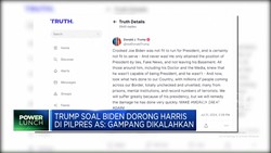 Trump Soal Biden Dorong Harris di Pilpres AS: Gampang Dikalahkan