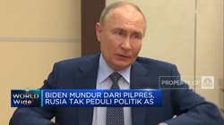 Video: Biden Mundur Dari Pilpres, Rusia Tak Peduli Politik AS
