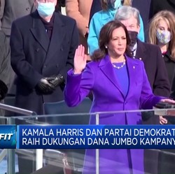 Kamala Harris & Partai Demokrat Raih Dukungan Dana Jumbo Kampanye