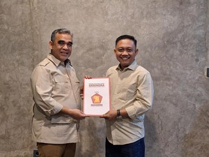 Katino-Ning Zidna Tancap Gas Usai Diusung Gerindra di Pilwali Kediri