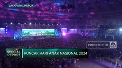 Hari Anak Nasional 2024 Pecahkan Rekor MURI Tari Kolosal 2.600 Pelajar
