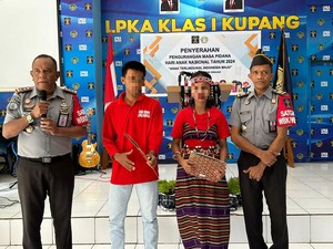 15 Napi Anak di Kupang Dapat Remisi Hari Anak Nasional 2024