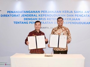 BPJS Ketenagakerjan & Ditjen Dukcapil Sepakat Pemanfaatan Layanan IKD
