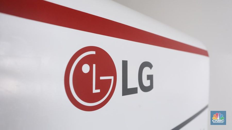 LG Electronics. (CNBC Indonesia/Faisal Rahman)