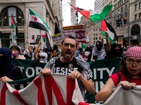 Chaos Demo Israel vs Gaza karena 